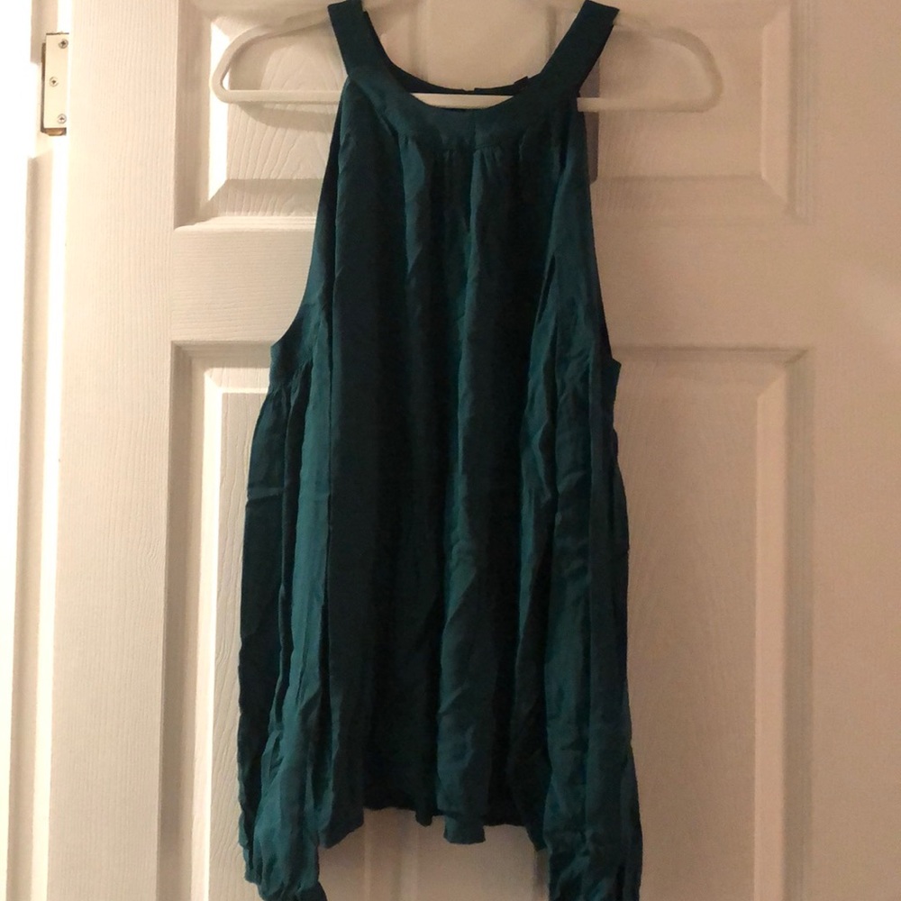 Express Cold shoulder loose top- worn once!